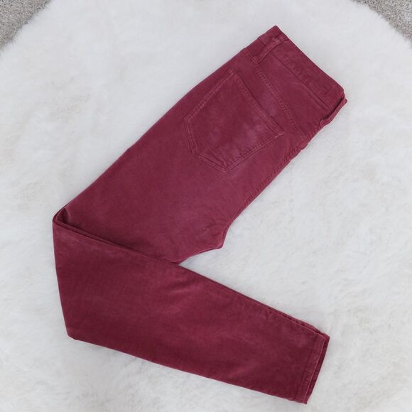 Madewell Women's Tall 10" High-Rise Skinny Jeans Stretch Velvet Edition Size 26 - Picture 10 of 12